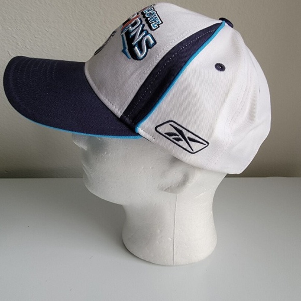 New Indianapolis Colts NFL Super Bowl Champion Reebok Adjustable Cap Hat White - Picture 3 of 10